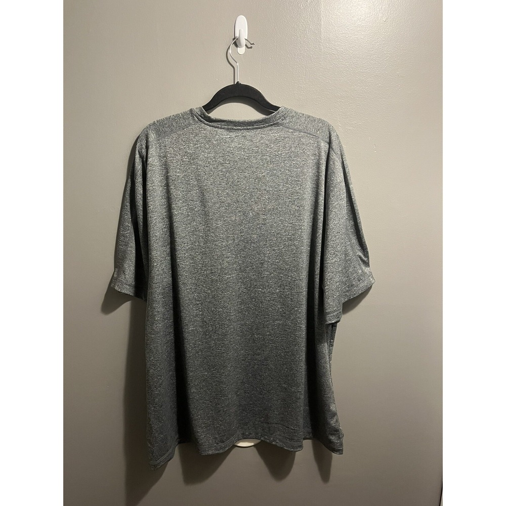 NFL Pittsburgh Steelers Football Shirt Mens 2XL Gray 100% Polyester Short Sleeve - Picture 8 of 9